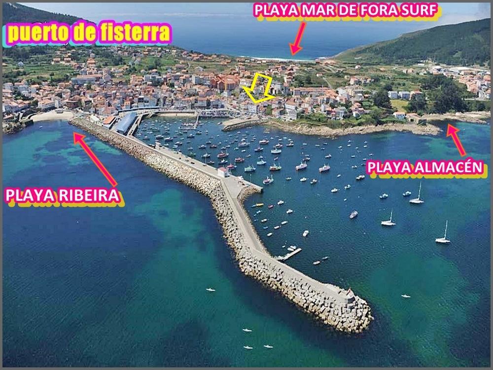 Apartamento Paseo Del Puerto 2 Finisterre Exterior photo